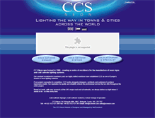 Tablet Screenshot of ccsneon.com
